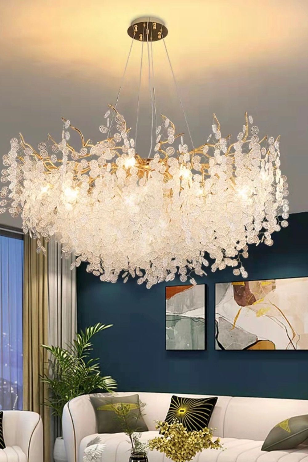 Shiro Noda Crystal Chandeliers - everlamps