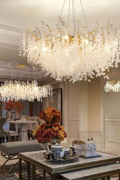 Shiro Noda Crystal Chandeliers - everlamps