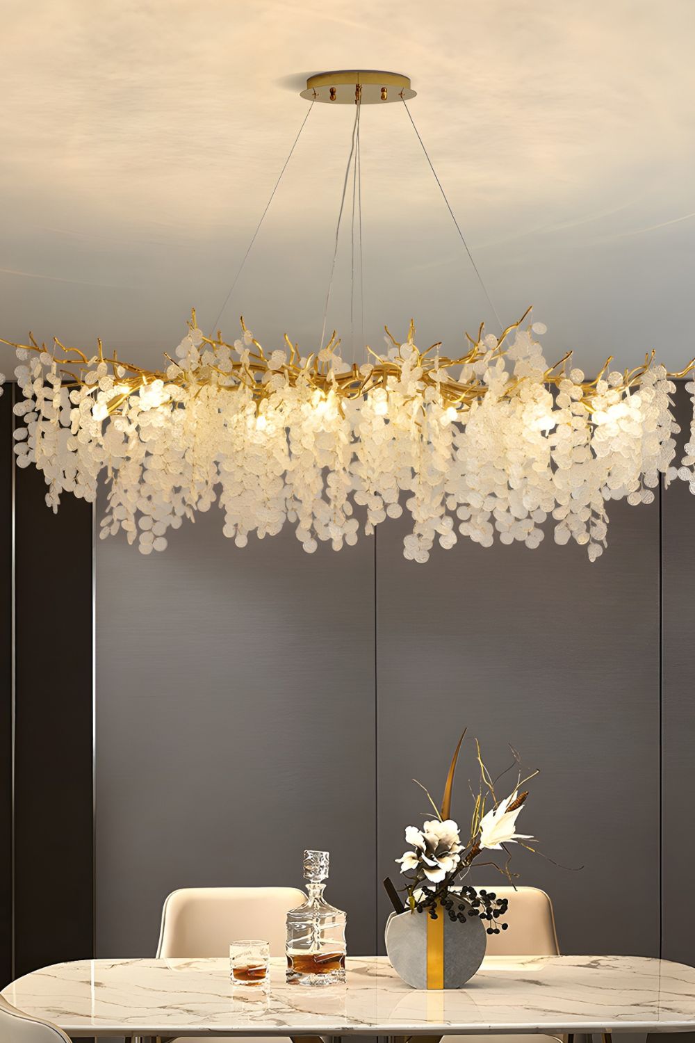 Shiro Noda Crystal Chandeliers - everlamps