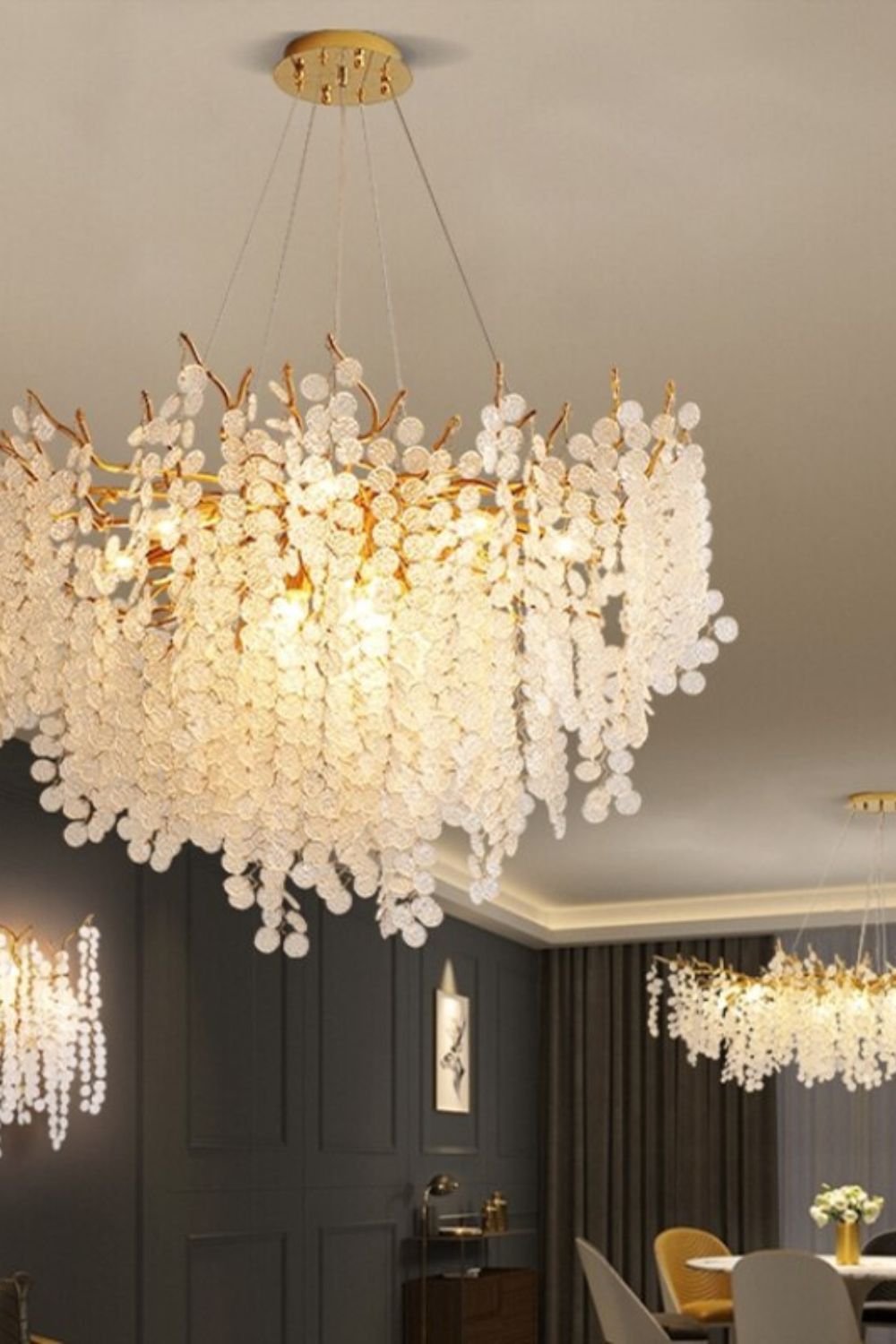 Shiro Noda Crystal Chandeliers - everlamps