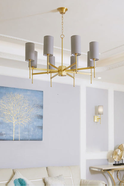 Silk Stem Chandelier - everlamps