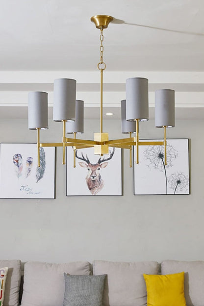 Silk Stem Chandelier - everlamps