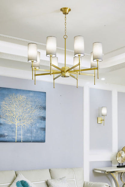 Silk Stem Chandelier - everlamps