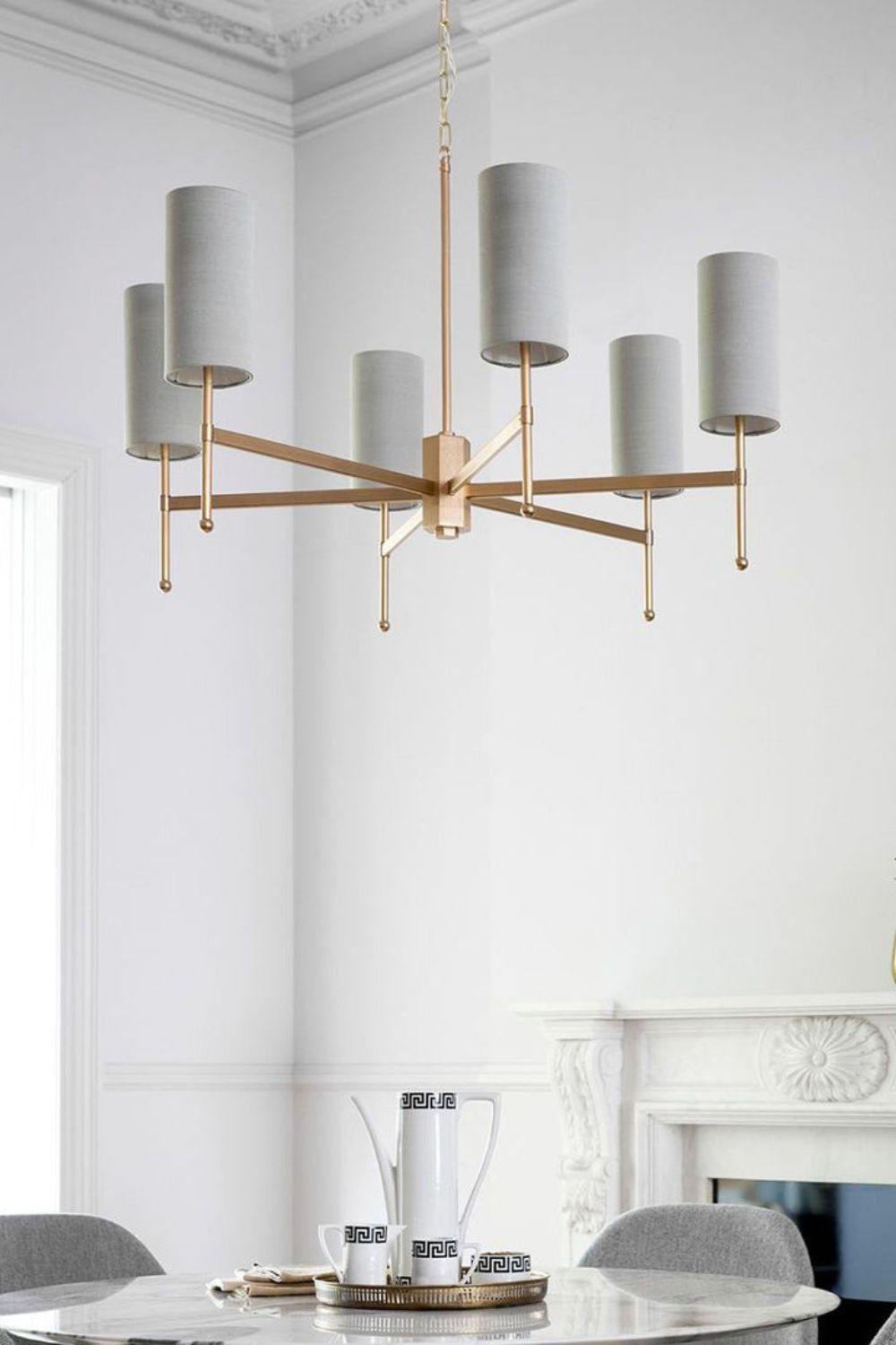 Silk Stem Chandelier - everlamps