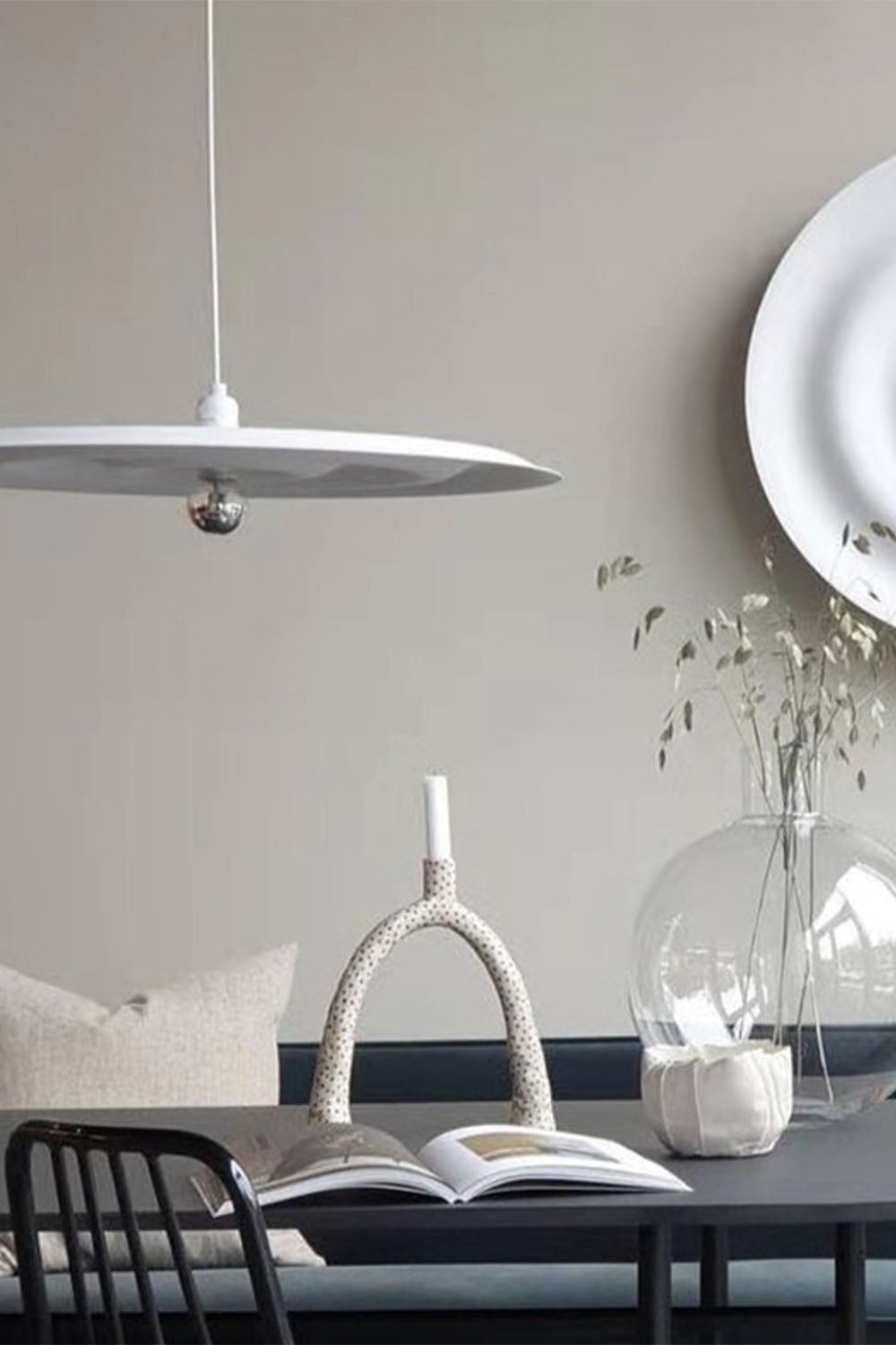 Simple Frisbee Pendant Light - view 6 | everlamps