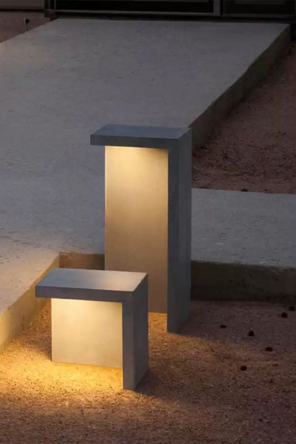 Simple Geometric Outdoor Floor Lamp - view 16 | everlamps