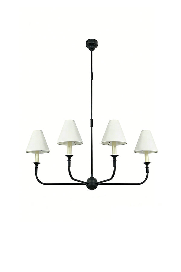 Simple Linear Chandelier - view 25 | everlamps