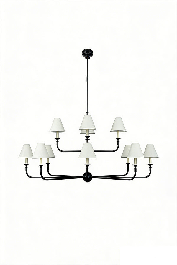 Simple Linear Chandelier - view 34 | everlamps