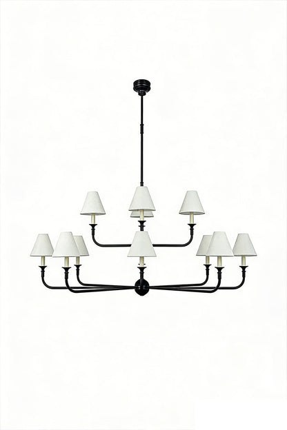 Simple Linear Chandelier - view 34 | everlamps