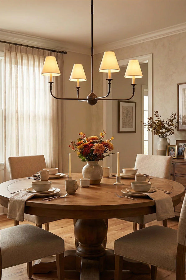 Simple Linear Chandelier - view 4 | everlamps