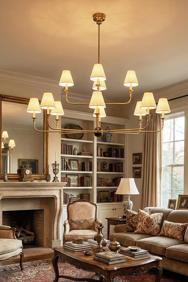 Simple Linear Chandelier - view 7 | everlamps