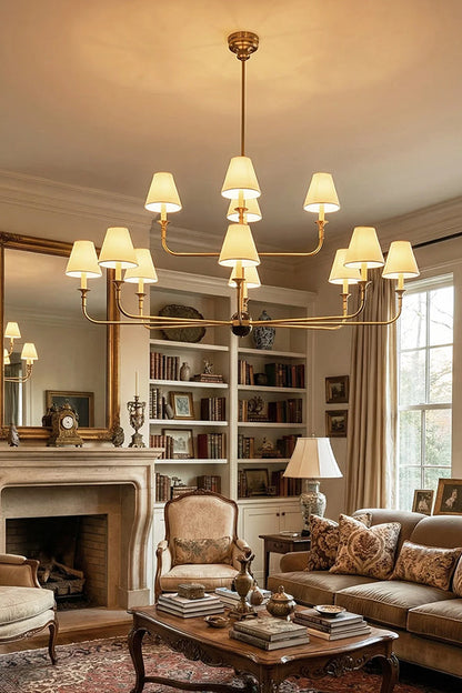 Simple Linear Chandelier - view 7 | everlamps