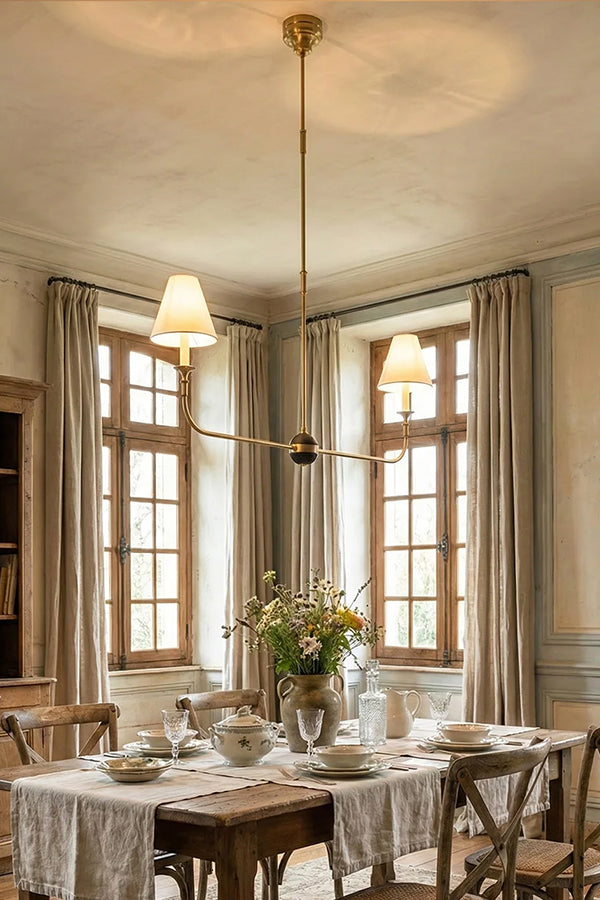 Simple Linear Chandelier - view 6 | everlamps
