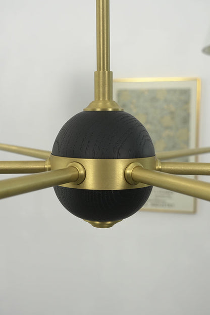 Simple Linear Chandelier - view 21 | everlamps