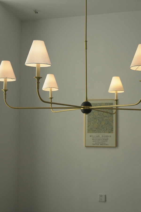 Simple Linear Chandelier - view 16 | everlamps