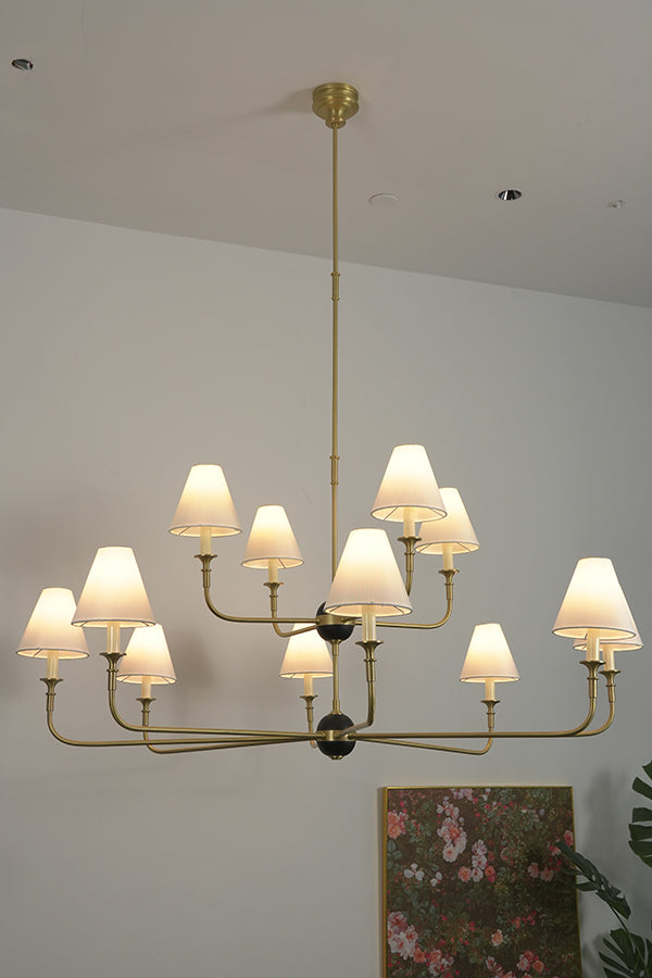 Simple Linear Chandelier - view 13 | everlamps