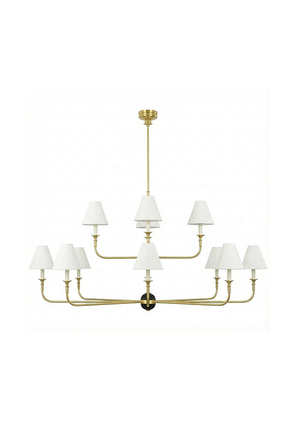 Simple Linear Chandelier - view 29 | everlamps