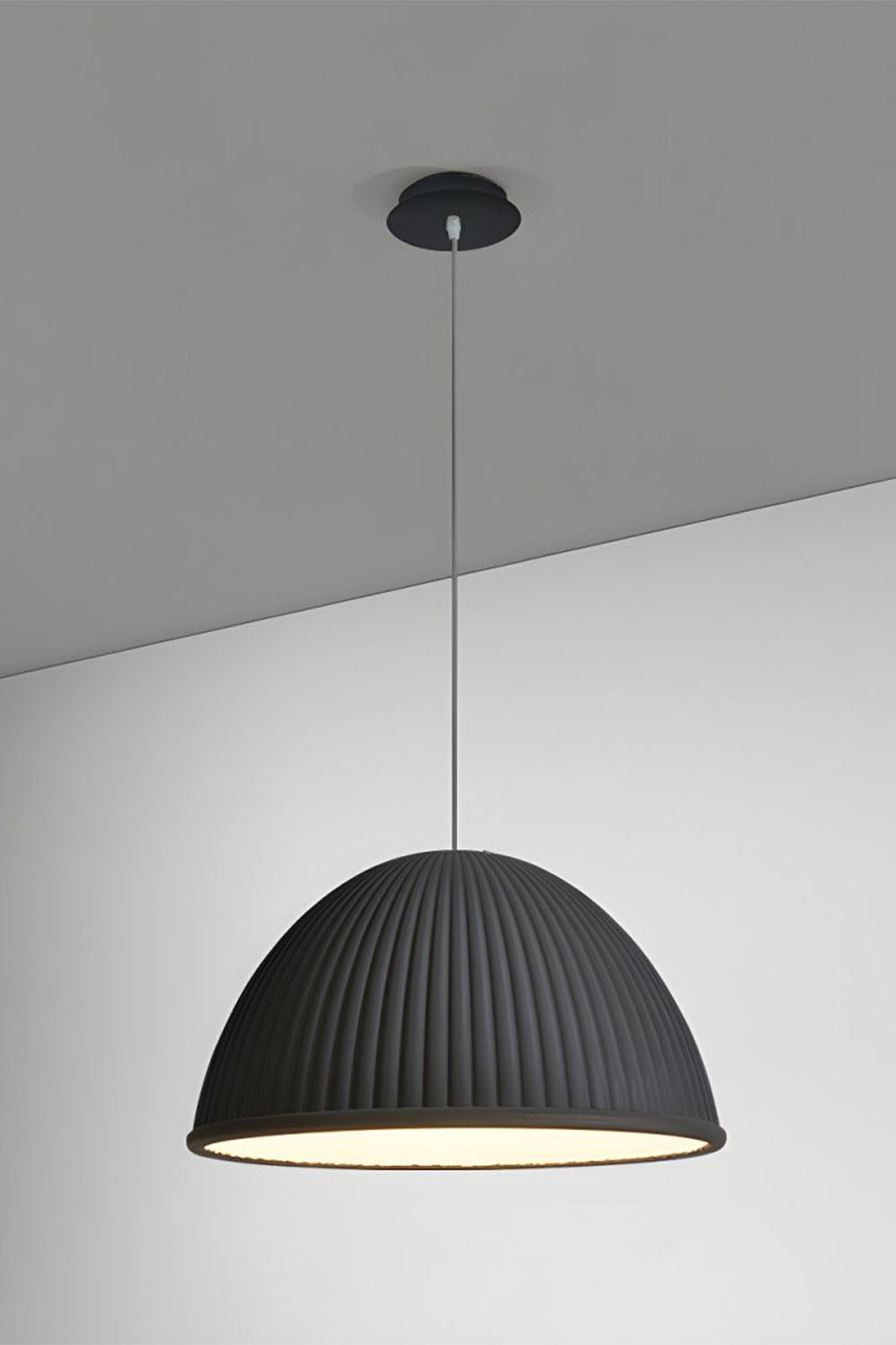 Simple Semicircular Inverted Pendant Light - view 15 | everlamps