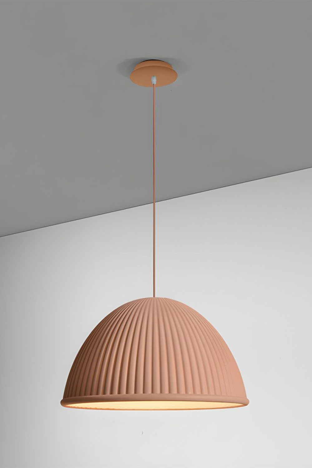 Simple Semicircular Inverted Pendant Light - view 12 | everlamps