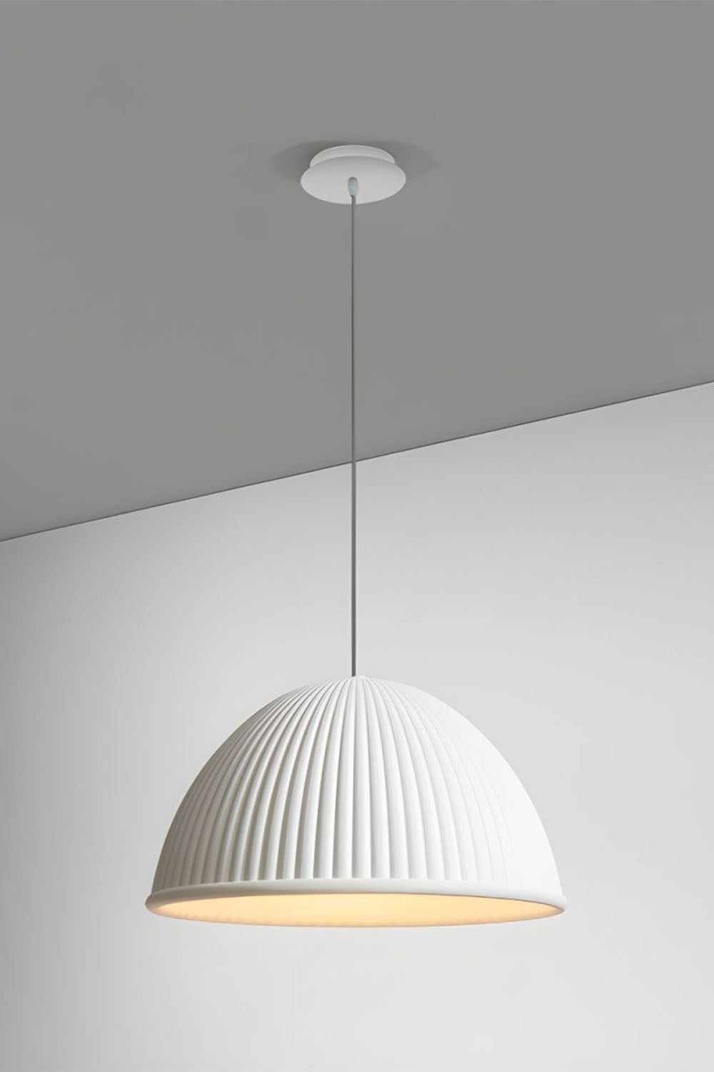 Simple Semicircular Inverted Pendant Light - view 14 | everlamps