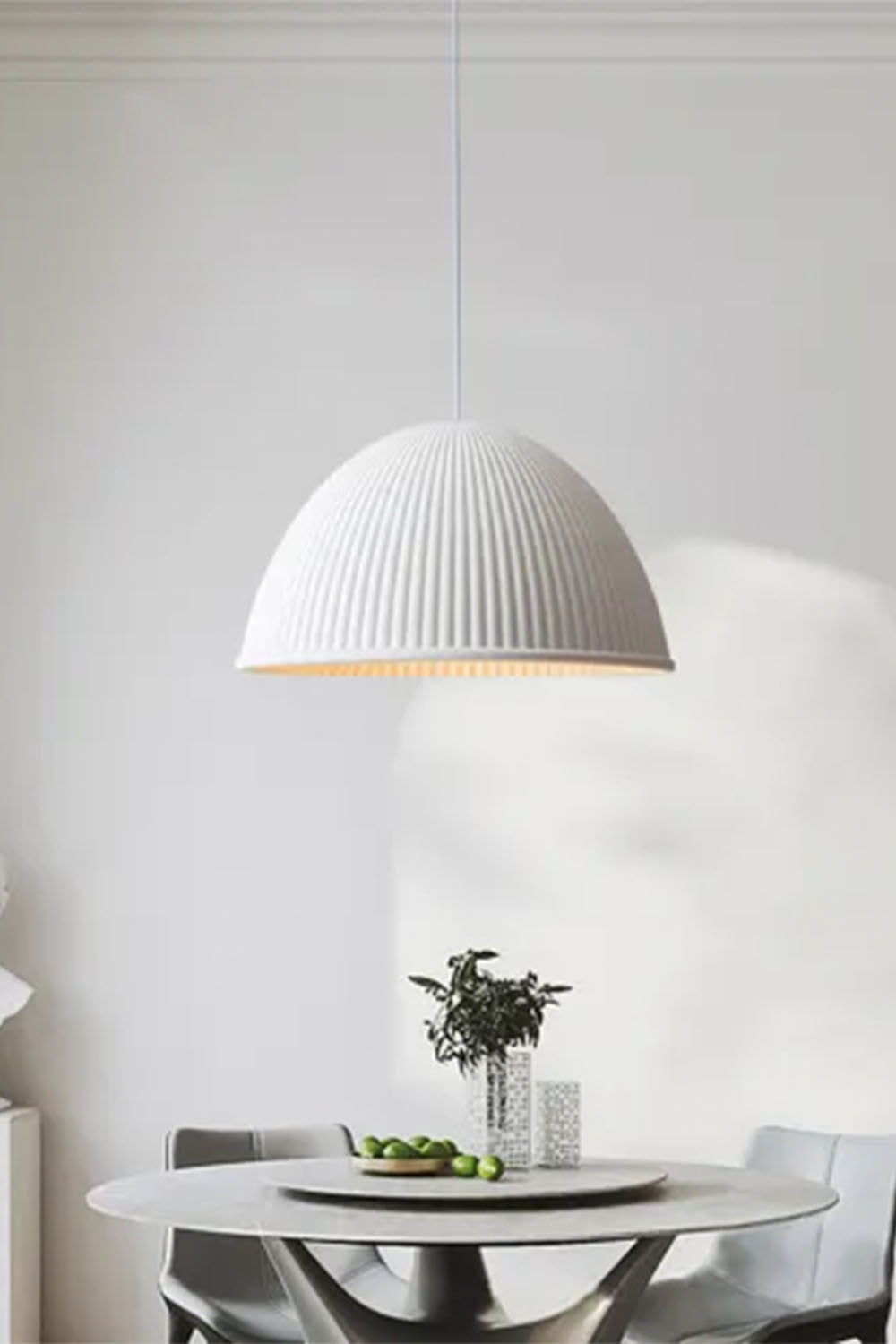 Simple Semicircular Inverted Pendant Light - view 8 | everlamps