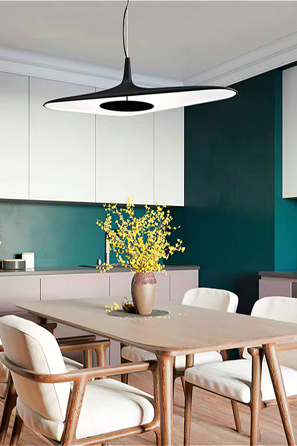 Simple Aero Pendant Light - view 4 | everlamps