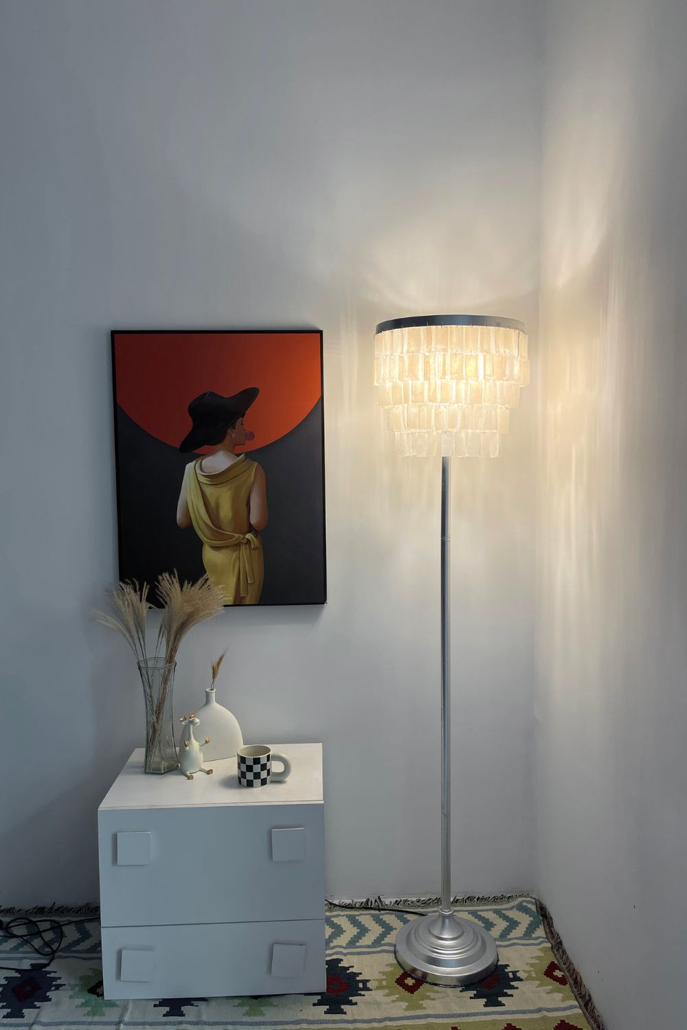 Skye Tiered Floor Lamp - view 5 | everlamps