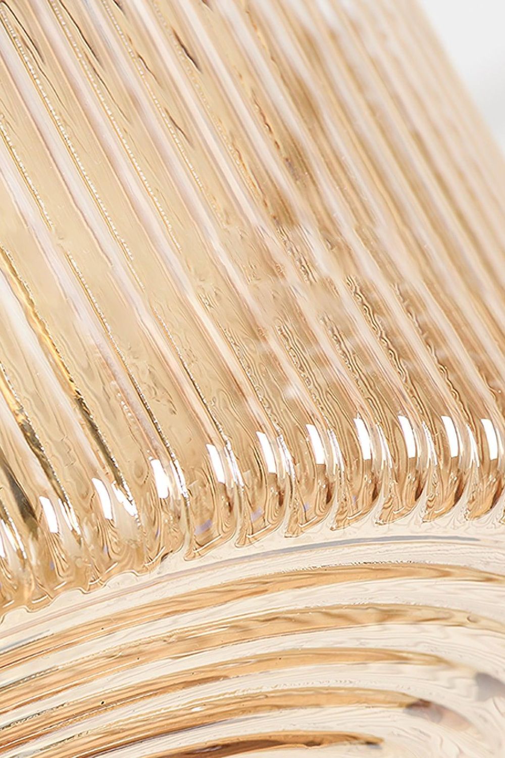 Spiral Faceted Glass Pendant Light - view 10 | everlamps