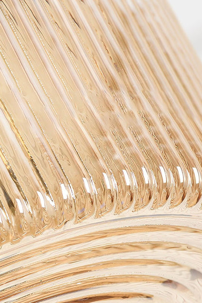 Spiral Faceted Glass Pendant Light - view 10 | everlamps