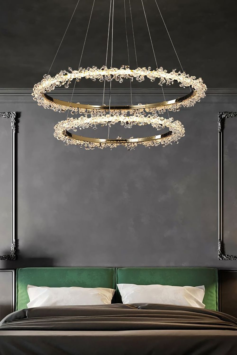 Spiridon Crystal Chandelier - everlamps