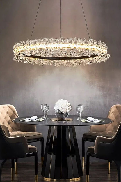 Spiridon Crystal Chandelier - everlamps