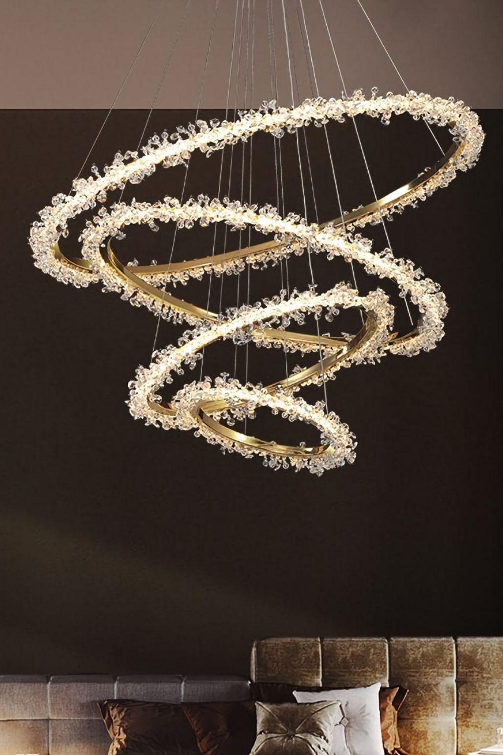 Spiridon Crystal Chandelier - everlamps