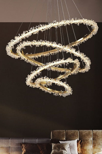 Spiridon Crystal Chandelier - everlamps