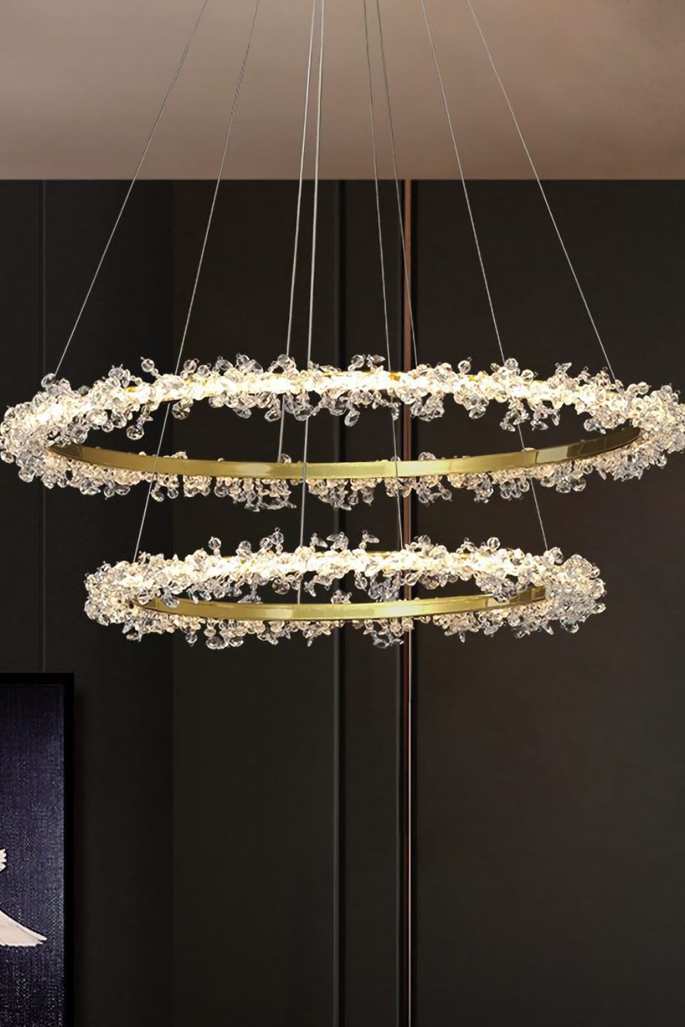 Spiridon Crystal Chandelier - everlamps