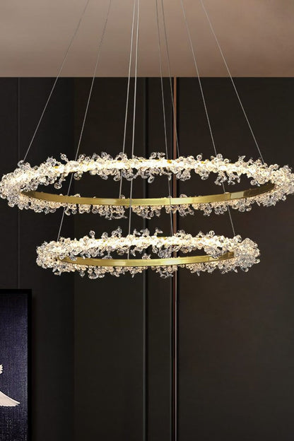 Spiridon Crystal Chandelier - everlamps