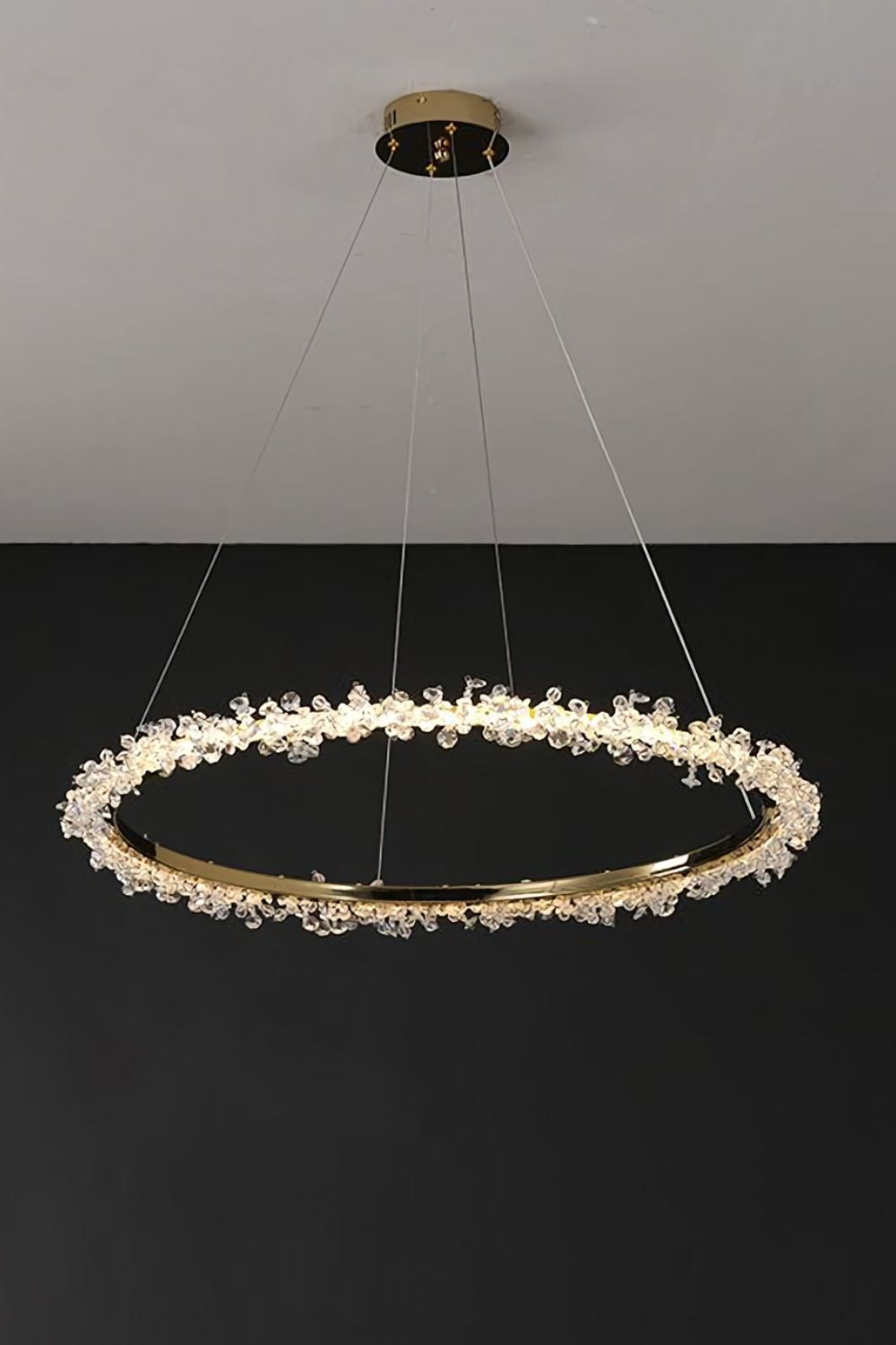 Spiridon Crystal Chandelier - everlamps