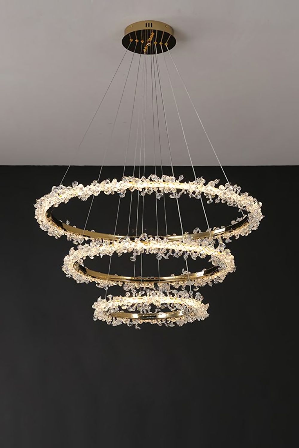 Spiridon Crystal Chandelier - everlamps