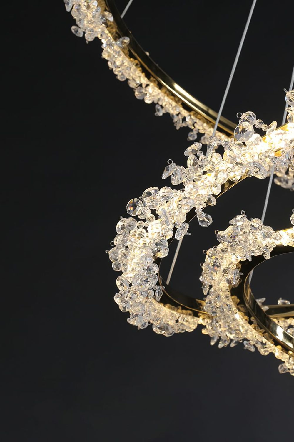 Spiridon Crystal Chandelier - everlamps