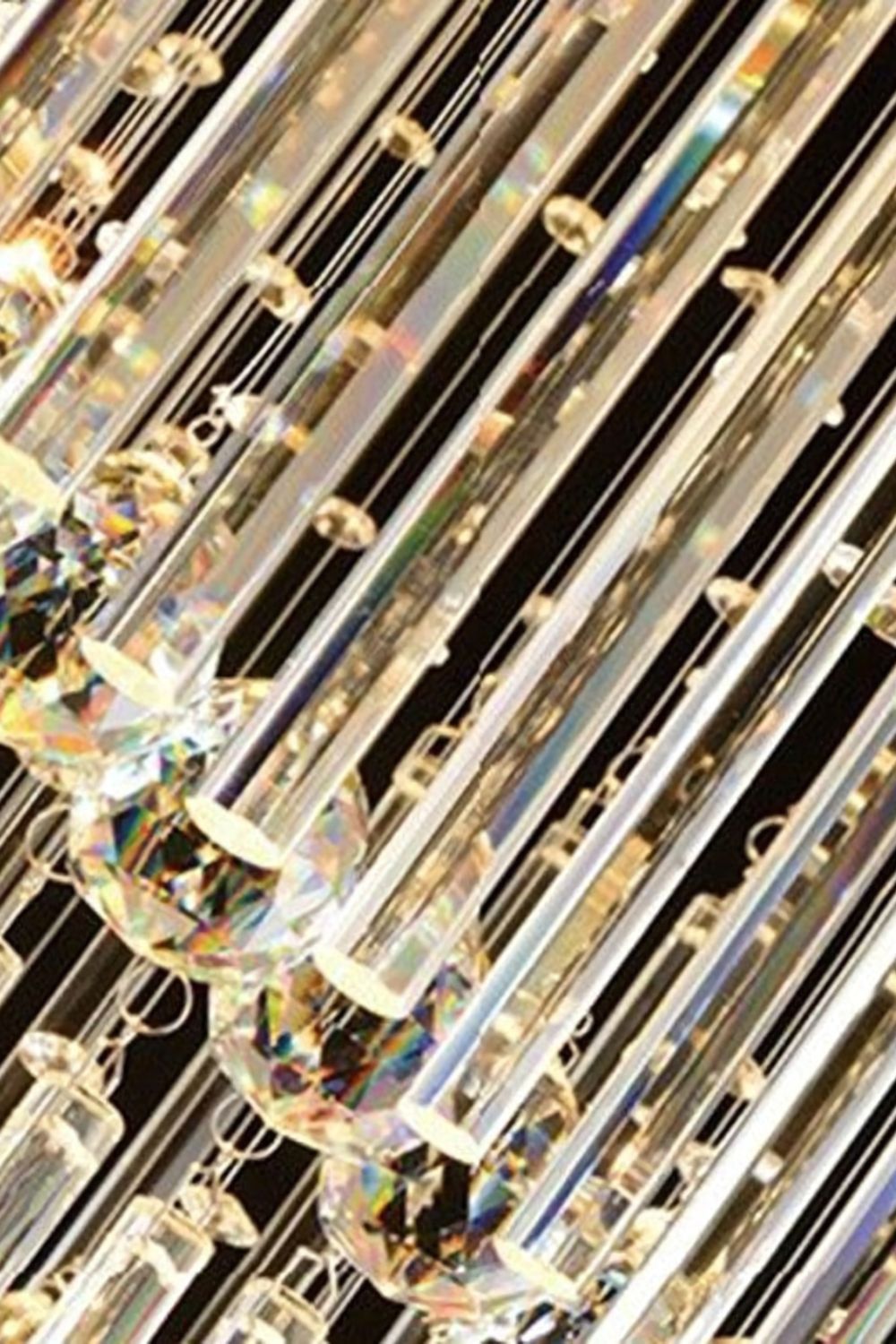 Square Crystal Chandelier - everlamps