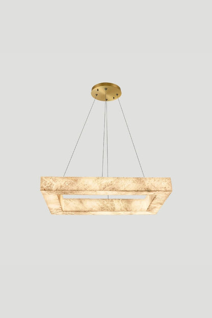 Oval Anita Alabaster Chandelier - view 10 | everlamps