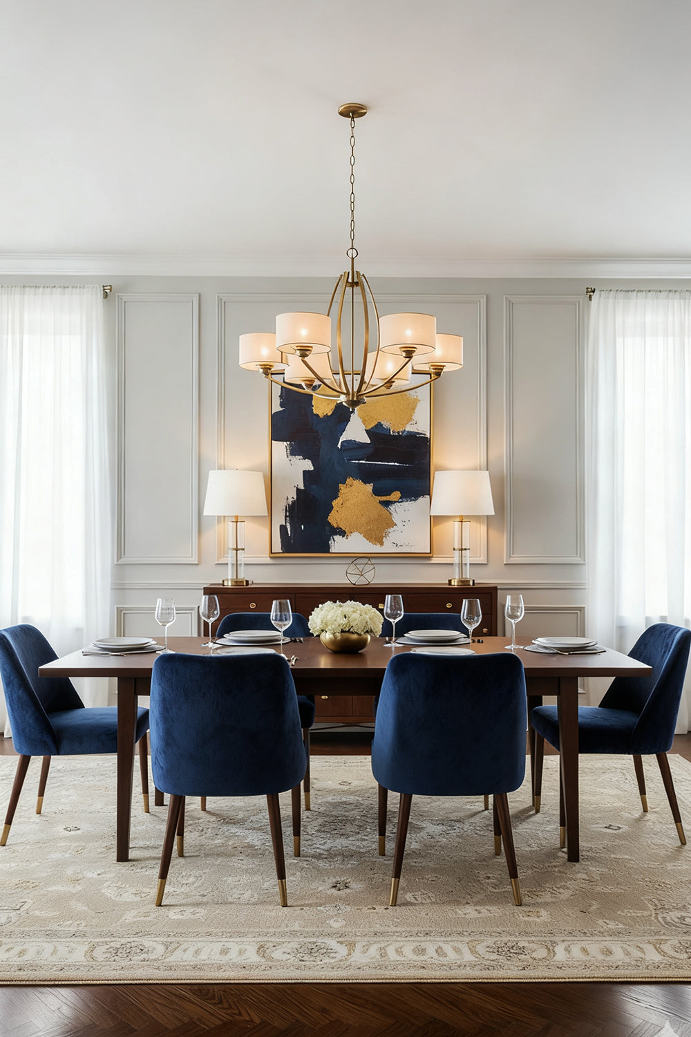 Stiffel Avira Chandelier - view 3 | everlamps