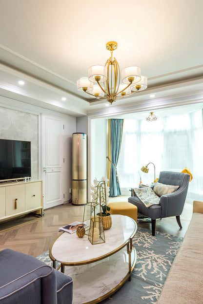 Stiffel Avira Chandelier - view 13 | everlamps