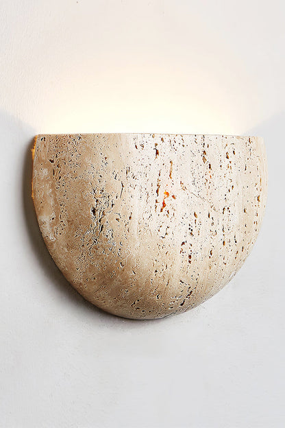 Stone Bowl Wall Light - view 14 | everlamps