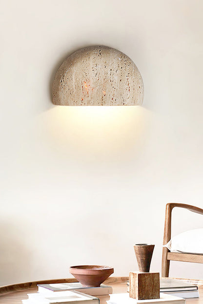 Stone Bowl Wall Light - view 11 | everlamps