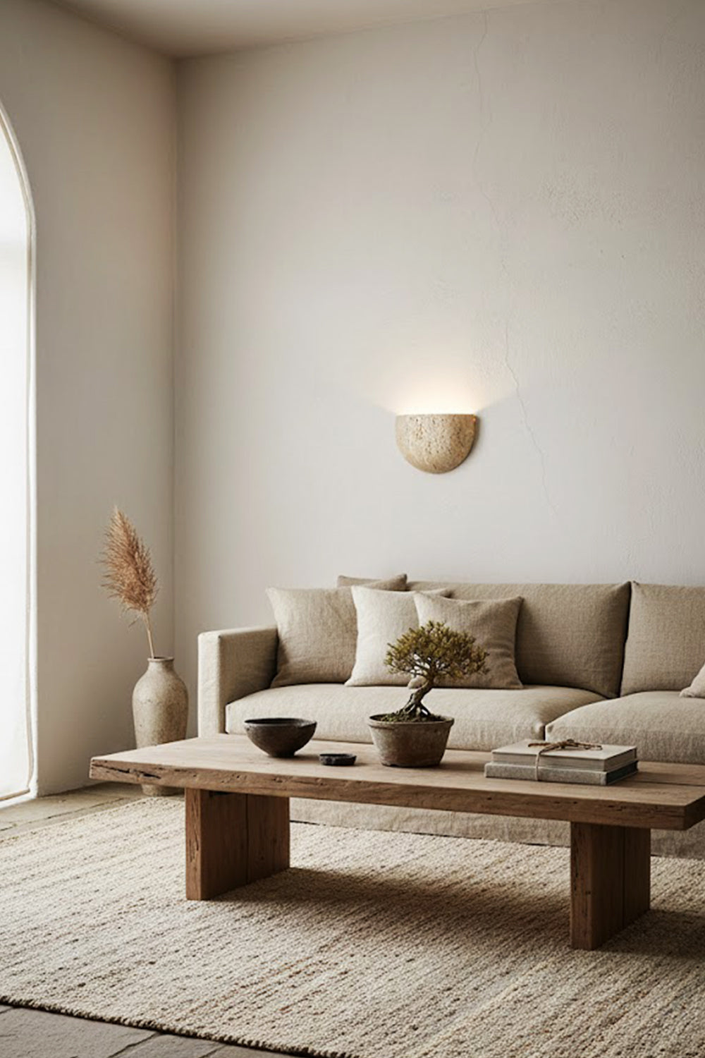 Stone Bowl Wall Light - view 8 | everlamps