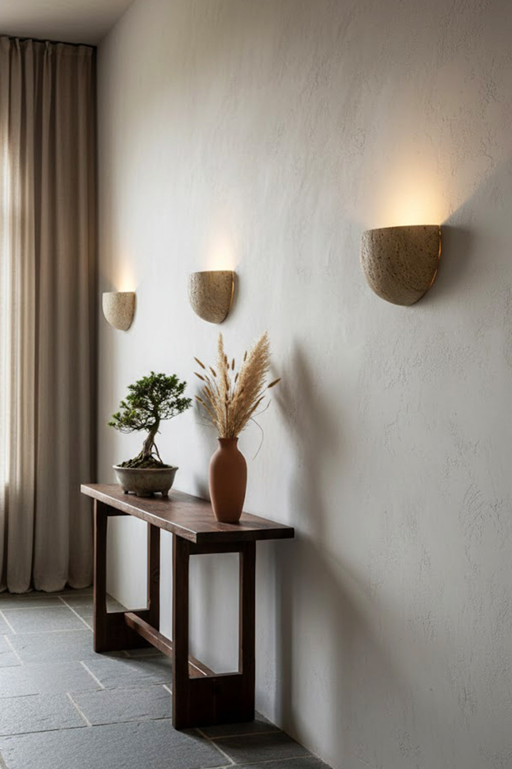 Stone Bowl Wall Light - view 9 | everlamps