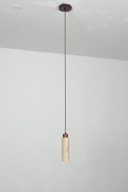 Stone Cylinder Pendant Light - view 18 | everlamps