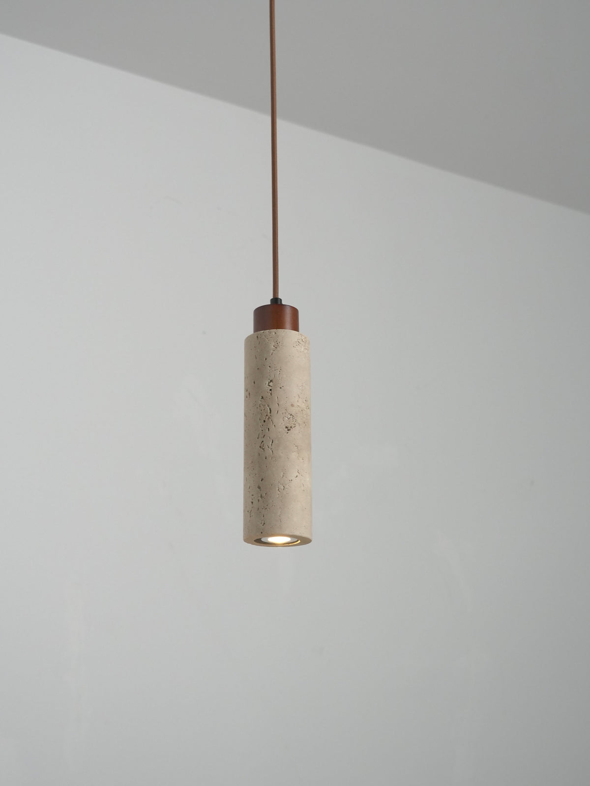 Stone Cylinder Pendant Light - view 14 | everlamps