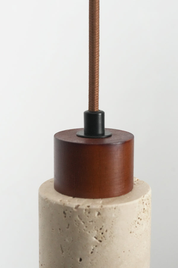Stone Cylinder Pendant Light - view 15 | everlamps