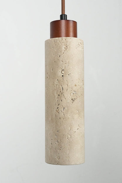 Stone Cylinder Pendant Light - view 16 | everlamps